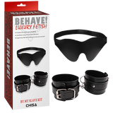 By My Slave Kit – Fully Adjustable Collar and Handcuffs Restraint Set > Bondage Gear > Restraints - Tophatter Daily Deals