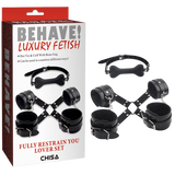 Fully Restrain Your Lover Set – Adjustable Collar Restraint Set > Bondage Gear > Restraints - Tophatter Daily Deals