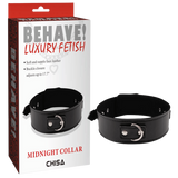 Midnight Collar – Fully Adjustable Collar > Bondage Gear > Collars & Leashes - Tophatter Daily Deals