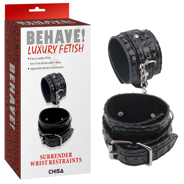 Surrender Wrist Restraints – Fully Adjustable Metal Hook Restraints > Bondage Gear > Restraints - Tophatter Daily Deals