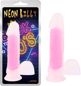 Neon Billy 7.6" (Glow Pink) > Vibrators > Standard Vibrators - Tophatter Daily Deals