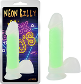 Neon Billy 7.6" (Glow Pink) > Vibrators > Standard Vibrators - Tophatter Daily Deals
