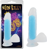 Neon Billy 7.6" (Glow Pink) > Vibrators > Standard Vibrators - Tophatter Daily Deals
