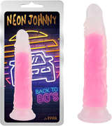 Neon Johnny 8.4" (Glow Pink) > Vibrators > Standard Vibrators - Tophatter Daily Deals
