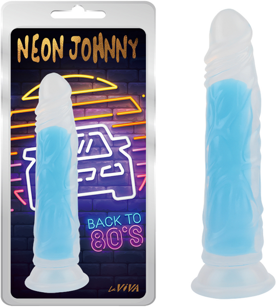 Neon Johnny 8.4" (Glow Pink) > Vibrators > Standard Vibrators - Tophatter Daily Deals