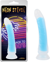 Neon Stevie 8.4 Inch – Glow-in-the-Dark Silicone Vibrator > Dildos > Realistic Dildos - Tophatter Daily Deals