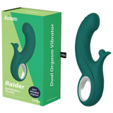 Raider – Waterproof 20.3cm Silicone Thrusting and Vibrating Massager > Vibrators > Ladies > Rabbit Multi - Tophatter Daily Deals