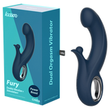Fury – Waterproof 20.3cm Silicone Vibrator with 10 Vibration Patterns > Vibrators > Ladies > Rabbit Multi - Tophatter Daily Deals