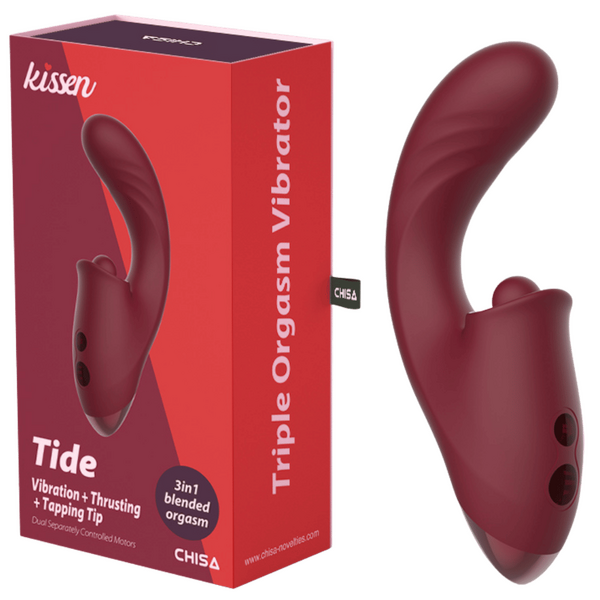 Tide – Waterproof 17.8cm Silicone Vibrator with Multiple Patterns > Vibrators > Ladies > Rabbit - Tophatter Daily Deals