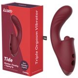 Tide – Waterproof 17.8cm Silicone Vibrator with Multiple Patterns > Vibrators > Ladies > Rabbit - Tophatter Daily Deals