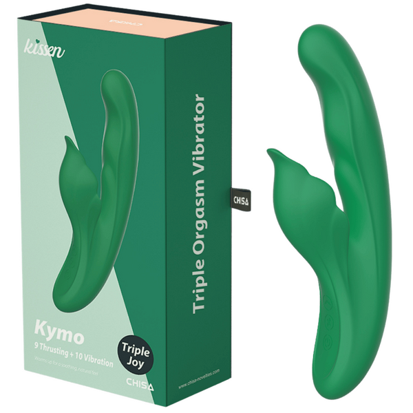 Kymo – Waterproof 9 Function Heated Silicone Vibrator 23.5cm > Vibrators > Ladies > Rabbit - Tophatter Daily Deals
