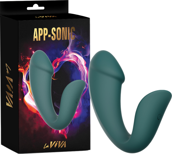 Laviva App-Sonic – Multifunctional 10 Frequency Vibrator > Sex Toys > Remote Control Toys - Tophatter Daily Deals