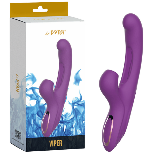 Laviva Viper – C-Spot Massager Vibrator With Suction and Vibration Modes > Vibrators > Ladies > Rabbit - Tophatter Daily Deals