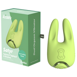 Satyr – Waterproof Silicone Vibrator with Tapping and Vibration Functions > Vibrators > Ladies > Clitoral Vibrators and Stimulators - Tophatter Daily Deals