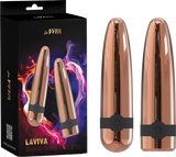 Laviva Quake Shell Bullets – Luxury Powerful Vibrating Bullet Set > Vibrators > Mini Vibrators - Tophatter Daily Deals