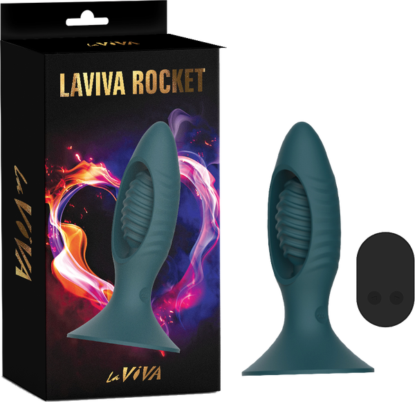 Lavina Rocket Butt Plug – Remote-Controlled 60mm Diameter > Anal Range > Vibrating Butt Plugs - Tophatter Daily Deals