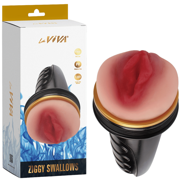 Ziggy Swallows – Realistic T-Skin Soft Snug Lifelike Vagina Masturbator > Sex Toys For Men > Masturbators > Manual - Tophatter Daily Deals