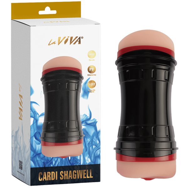 Cardi Shagwell – Realistic Dual-End Stimulation Masturbator Toy > Sex Toys For Men > Masturbators > Manual - Tophatter Daily Deals
