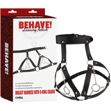 Breast Harness with O-Ring Chains – BDSM Bondage Harness > Clothes > Womens Harnesses - Tophatter Daily Deals