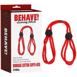 Bondage Cotton Cuffs – Simple Slip Design Restraint Cuffs > Bondage Gear > Restraints - Tophatter Daily Deals