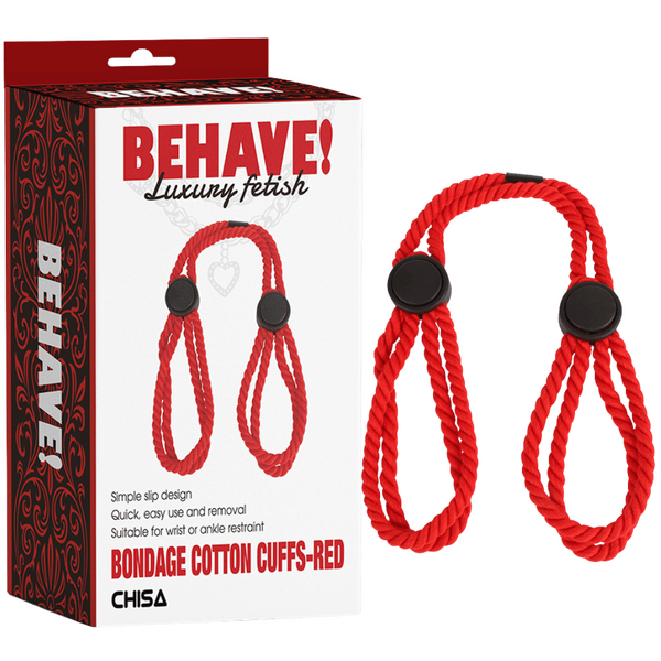 Bondage Cotton Cuffs – Simple Slip Design Restraint Cuffs > Bondage Gear > Restraints - Tophatter Daily Deals