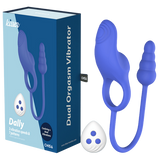 Dally – Waterproof Double Motor Silicone Vibrator 10.6cm > Vibrators > Unconventional - Tophatter Daily Deals