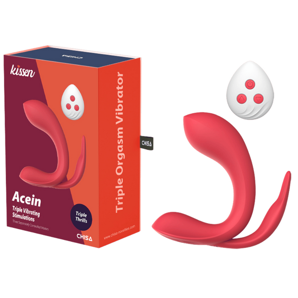 Acein – Remote-Controlled Waterproof Vibrator with 3 Motors and 10 Vibration Modes > Vibrators > Unconventional - Tophatter Daily Deals