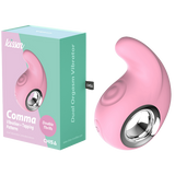 Comma – Waterproof Silicone Vibrator with 10 Vibration and Tapping Patterns 9cm > Vibrators > Unconventional - Tophatter Daily Deals