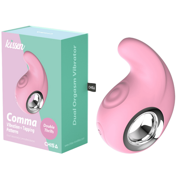 Comma – Waterproof Silicone Vibrator with 10 Vibration and Tapping Patterns 9cm > Vibrators > Unconventional - Tophatter Daily Deals