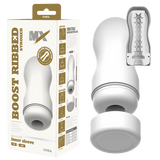 Boost Ribbed Stroker – Super-Soft 16cm Stroker > Sex Toys For Men > Masturbators Cup - Tophatter Daily Deals