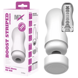 Boost Striped Stroker – Super-Soft 16cm Masturbator Sleeve > Sex Toys For Men > Masturbators Cup - Tophatter Daily Deals