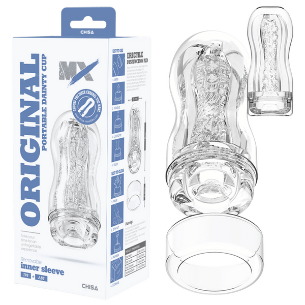 Original Portable Dainty Cup – Super-Soft Portable Cup 16cm > Sex Toys For Men > Masturbators Cup - Tophatter Daily Deals