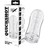 Quickshot Portable Cup – 17cm Super-Soft Sucking Male Stroker > Sex Toys For Men > Masturbators Cup - Tophatter Daily Deals