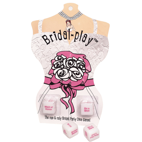 Bridal Play Dice – Game Accessories > Novelties > Bachelor & Bachelorette Items - Tophatter Daily Deals