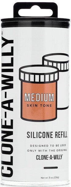 Clone-A-Willy Silicone Refill - Deep, Medium, or Light skin tone > Dildos > Mould Your Own Kits - Tophatter Daily Deals
