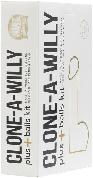 Clone-A-Willy Plus With Balls (Light Tone) > Dildos > Mould Your Own Kits - Tophatter Daily Deals