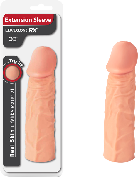 7 Inch Extension Sleeve – Lifelike Material Sleeve > Sex Toys For Men > Penis Sleeves - Tophatter Daily Deals