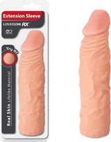 Real Skin 8 Inch Lifelike Extension Sleeve – Lifelike Sleeve for Enhanced Comfort > Sex Toys For Men > Penis Sleeves - Tophatter Daily Deals