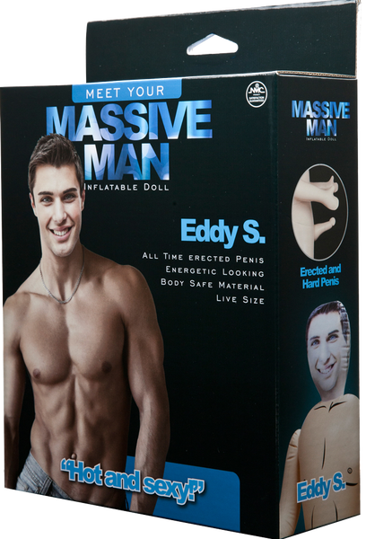 Excellent Power Massive Man Eddy S – Inflatable Doll with 7 Inch Erect Penis > Sex Toys > Sex Dolls > Novelty Inflatables - Tophatter Daily Deals