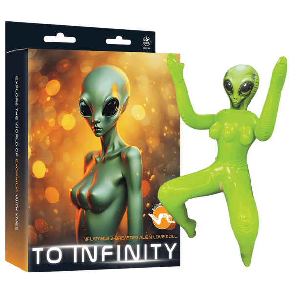 Inflatable 3-Breasted Alien Love Doll Ynez Doggy Style Edition – 112 cm Love Doll > Sex Toys > Sex Dolls > Novelty Inflatables - Tophatter Daily Deals