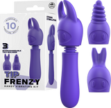 Tip Frenzy – Rechargeable Splash Proof Flexible Shaft Vibrator with 10 Rhythms > Vibrators > Mini Vibrators - Tophatter Daily Deals