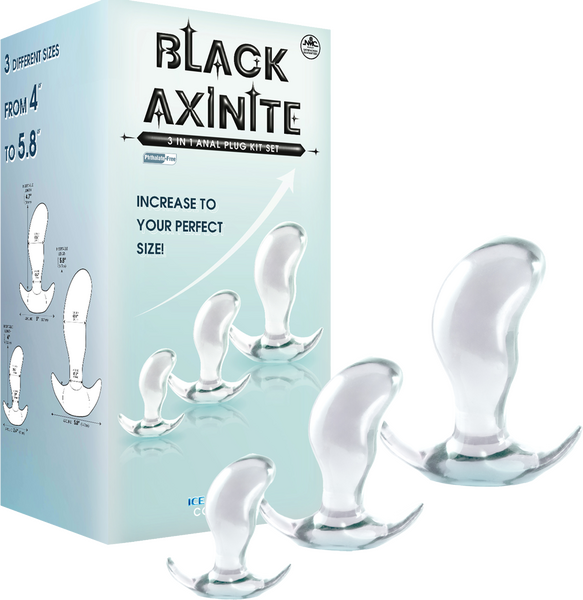 Anal Plug Kit Set - High Transparent TPE Material > Anal Range > Butt Plug Kits - Tophatter Daily Deals
