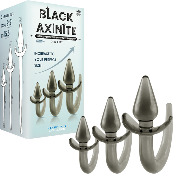 3 in 1 Anal Plug Kit – Flexible Hygienic Plug with Tail > Anal Range > Tail Butt Plugs - Tophatter Daily Deals