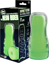 Neon Rider – Glow in the Dark Flexible 6 Inch Masturbator > Sex Toys For Men > Masturbators > Manual - Tophatter Daily Deals