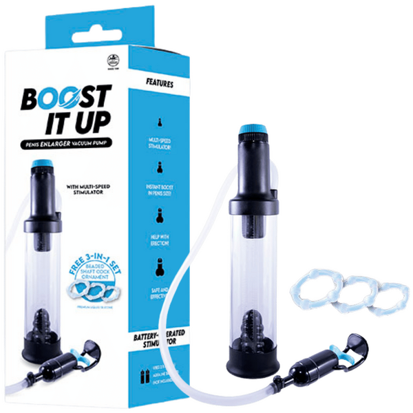 Boost Penis Enlarger Vacuum Pump - Multi Speed > Pumps > Penis Pumps - Tophatter Daily Deals