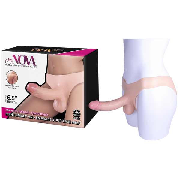 Ultra Realistic 6.5 Inch Penis Panty – Flexible Comfortable Underwear > Gender > Bodyforms - Tophatter Daily Deals