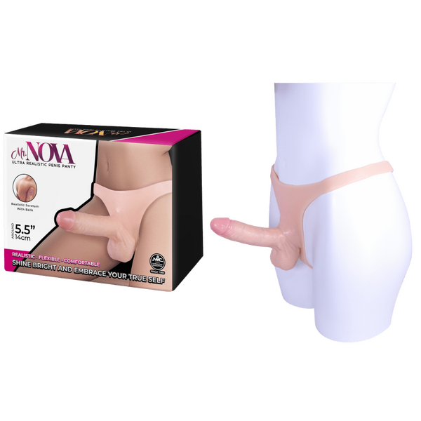 Ultra Realistic 5.5 Inch Penis Panty – Flexible Comfortable Penis Panty > Gender > Bodyforms - Tophatter Daily Deals