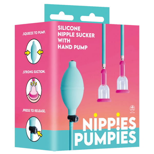 Nippies Pumpies Silicone Nipple Sucker – 51.6cm Hose Nipple Pump > Sex Toys > Nipple Suckers - Tophatter Daily Deals
