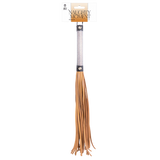 Flogger Diamond Covered Handle 44.5cm – Leather Flogger > Bondage Gear > Whips & Floggers - Tophatter Daily Deals