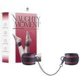 Adjustable Ankle Cuffs with Velcro Lock and 25.9cm Chain – Bondage Restraints > Bondage Gear > Restraints - Tophatter Daily Deals
